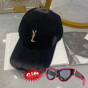 Fashion Designer Hat Femmes Broided Baseball Cap feme