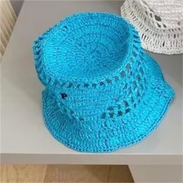 Moda tasarımcısı şapka bayan lüks kap sevgililer günü hediyesi bitki örgü casquette eski krem renkli nefes alabilen hasır balıkçı şapkası batı tarzı MZ010 C23