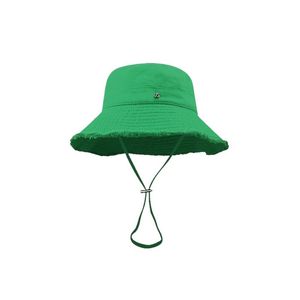 Modeontwerper hoeden voor mannen voorkomen motorkap beanie zomer emmer hoed dames bob brede rand hoge kwaliteit klassieke cap adumbral zonnescherm fa0116 H4