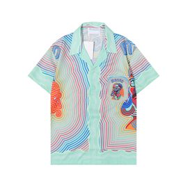 Designer de mode Hawaii Beach Casual Shirt Set Summer Men's Business Shirt Top à manches courtes Chemise ample Taille asiatique M-XXXL A61