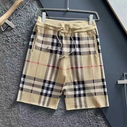 Designer de mode de haute qualité Marque Hommes Shorts Coton Laine Élastique Cordon Shorts Casual Sports Plage Européenne Hip Hop Street Style Asiatique Taille M-3XL