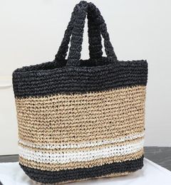 Créateur de mode creux sacs de plage sacs classiques femme d'été raffina tissage paille pour femmes sacs à main