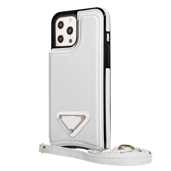 Étuis portefeuille en cuir de créateur de mode pour iPhone 12 13 Mini 11 Pro XS MAX X XR 8 7 6s 6 Plus 5 5s SE 2 Card Stand Slot Phone Cover