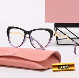 Lettre de créateur de mode Mumu Lunettes de soleil Mumules de soleil Habillons de mode pour hommes et femmes