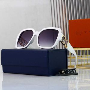 Créateur de mode LOU VUT luxe Cool lunettes de soleil 22 nouvelles lunettes de soleil femmes INS boîte lunettes résistantes aux UV maille rouge grand cadre