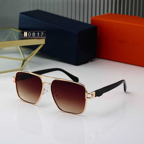 Créateur de mode LOU VUT luxe Cool lunettes de soleil 2023 nouvelles lunettes de soleil pour femmes boîte lunettes Net rouge Protection UV