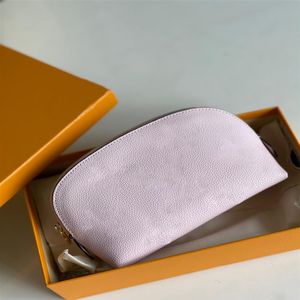 modeontwerper make -uptas van het zwembad Cosmetisch zakje vrouwen reisbakken koppeling portemonnee dame patroon lederen pochette cosmetique p251u