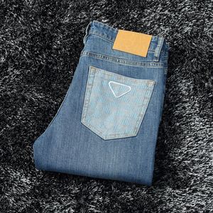Jeans de créateur de mode pour hommes, nouveaux jeans d'affaires printemps/été, pantalons décontractés assortis, taille: 29 à 40