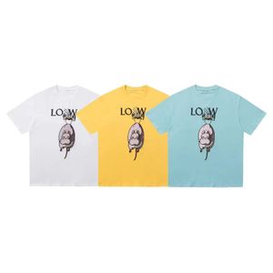 Camiseta de diseñador de moda para hombre, top de moda con estampado clásico, top de manga corta de algodón puro, camisa informal de lujo