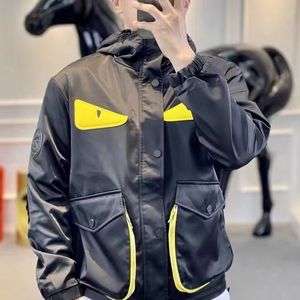 Diseñador de moda Chaqueta para hombre Primavera Otoño Outwear Rompevientos Cremallera Ropa Chaquetas Abrigo Exterior Puede Deporte Asia Tamaño M-4XL