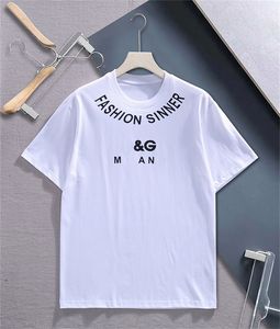 Fashion Designer Heren T-shirt Hoge kwaliteit Nieuwste Womens Letter Print Korte mouw Ronde hals Katoen Tees M-3XL Z8