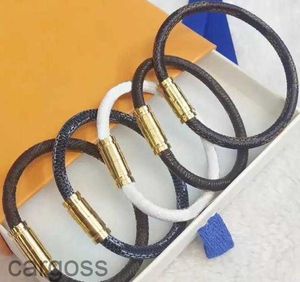 Modeontwerper heren dames armband charme delicate onzichtbare luxe sieraden magnetische gesp gold lederen polsbandje horloge riem kas dn21