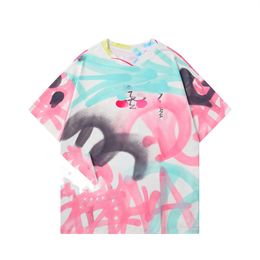 CHIRES MENST MENST MENST MAN T-shirt Coton T-Casual Tees Sleeve Hip Hop H2Y Streetwear Luxury Tshirts M-XXXL T44