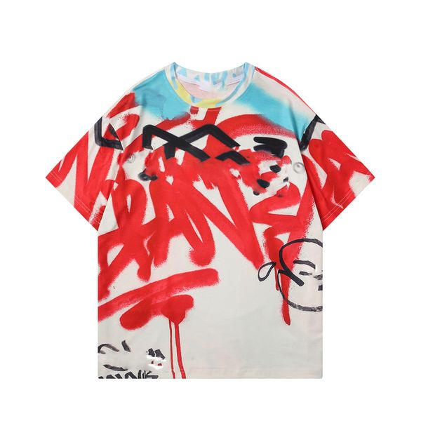CHIRES MENST MENST CHIRTS IMPRIMÉ T-shirt Coton Tees décontractés à manches courtes Hip Hop H2Y Streetwear Luxury Tshirts M-XXXL T41