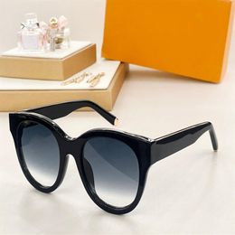 Modeontwerper mijn monogram ronde zonnebril voor dames 1526 vintage ronde vorm bril zomer vrije tijd elegantie stijl brillen UV 2949