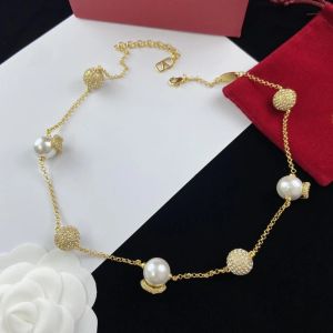 Modeontwerper niche populaire vrouwelijke ontwerper brief hanger ketting ketting modieuze sieraden feest Valentijnsdag sieraden sieraden