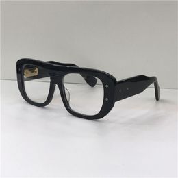 Modeontwerper optische bril GRAN vierkant frame retro eenvoudige stijl transparante brillen heldere lenzen van topkwaliteit met case295b