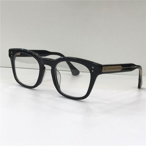 Diseñador de moda gafas ópticas MANN marco cuadrado retro simple estilo popular gafas transparentes lentes transparentes de alta calidad con ca258T