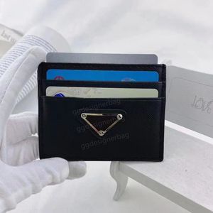 Créateur de mode P Purse Card Holder Cuir véritable France Style Womens men Purses Mens Key Ring Credit Coin Mini Wallet Bag Détenteurs de passeport
