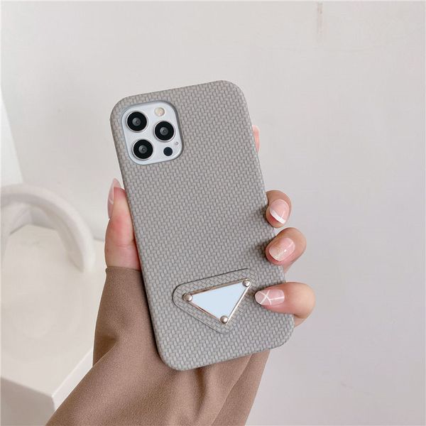 Estuches para teléfonos de diseñador de moda para iPhone 14 13 12 11 Pro Max XR XS 7/8 Plus Protección de cuero de lujo cubierta trasera para teléfono móvil Samsung S21 S22 Note 10 20 Ultra case