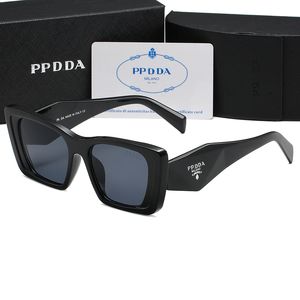 Diseñador de moda PPDDA Gafas de sol Gafas clásicas Goggle Playa al aire libre Gafas de sol para hombre Mujer Firma triangular opcional 6 colores SY 386