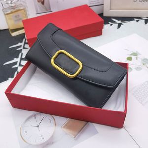 Diseñador de moda Monedero Flip Wallet para hombre y para mujer Bolsos de cuero embrague Alta calidad Original Monederos de cuero genuino Carteras cuadradas Bolsa de tarjeta