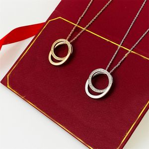 De nieuwe roestvrijstalen gouden hangketting van modeontwerper voor dames Valentijnsdag in 2022 271W