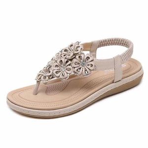 Créateur de mode Sandals des pantoufles pour femmes pour hommes décontractés à plat fashion flip-glissons en cuir flip-flops chaussures