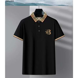 Créateur de mode Polo à manches courtes Chemise en coton brodé de haute qualité T-shirt pour hommes Vêtements coréens Haut de luxe d'été {catégorie}
