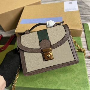Bolso de hombro de diseñador de moda para mujer, bolso con tapa, cuero genuino, 17,5x 13x 6CM