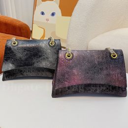 Modeontwerper schoudertassen 2022 Nieuwe handtas delicate kettingbakken temperament winkels portemonnee 2 kleuren