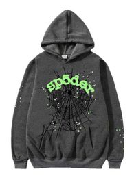 Diseñador de moda Spider Spider Men's y sudadera con capucha para mujeres y sudadera con capucha de lujo Sp5ger Young Thugg Spiders Web Soodies Casual Leisure Algodón