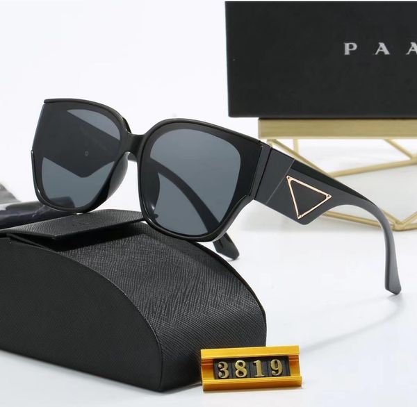 Lunettes de soleil créatrices de mode Classics Classics Goggle Place Sun Glasses Sun Glasses For Man Femme 5 couleurs Haute qualité