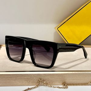 Diseñador de moda Gafas de sol para hombres Mujeres Verano 037 High Street Estilo al aire libre UV400 CR39 Placa retro Acetato Cuadrado Marco completo Popularidad Caja aleatoria