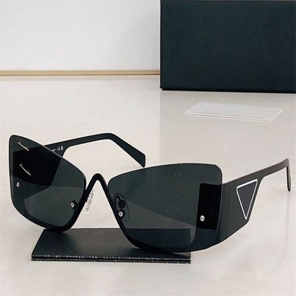 Gafas de sol de diseñador de moda para mujer, gafas de sol con forma de ojo de gato y personalidad vanguardista, accesorios para gafas decorativas para hombre, conducción fa2343