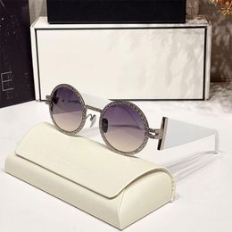 Modeontwerper zonnebril voor dames metselwerk decoratief frame vol met sterstijl designerfashion123 beschermende brillenpoten Luxe kwaliteit Brillen originele doos