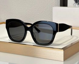 Lunettes de soleil de créateurs de mode pour femmes nacrées uniques ornent des lunettes de forme carrée en acétate de style extérieur élégant et charmant Protection UV livrées avec étui