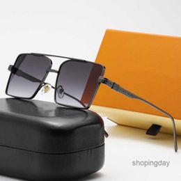 Modeontwerper zonnebril royale glazen poten unisex hoogwaardige glases uV -bescherming met originele boxyhrj