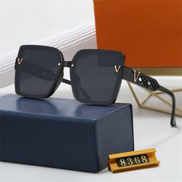 Designer de moda óculos de sol homens mulheres praia óculos de sol carta adumbral multi cores sunglass oco quadro rua férias óculos de sol