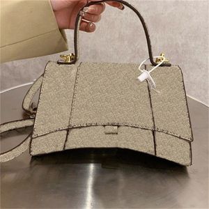 Modedesigner-Tragetaschen, Sanduhr-Tasche, Kosmetik-Toilettenartikel-Handtasche, Luxus-Briefschnallen-Geldbörsen, klassische Retro-Damen-Damen-Mini-Klappen-Cross-Body-Handtaschen