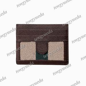 Modeontwerper Triangle Mark Card Holders Credit Wallet Leather Passport Cover ID Business Mini Pocket Travel for Men Women Purs271I