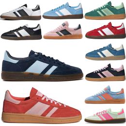 Modeontwerper Wales Bonner Og Casual Shoes Pink Handball Sneakers Sporty Rich Red Platform Flat Sports Size 36-45