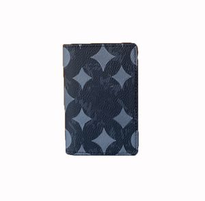 Portefeuilles de créateurs de mode sac à main de luxe hommes femmes pochette en cuir lettre de fleur de haute qualité Damier Graphite Pixel court porte-cartes porte-monnaie boîte d'origine sac à poussière