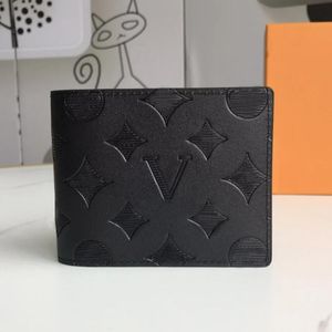 Portefeuilles de créateurs de mode Porte-monnaie court de luxe Hommes Femmes Pochettes multiples Porte-monnaie de haute qualité avec lettre de fleur Porte-cartes Shadow avec sac à poussière de boîte d'origine