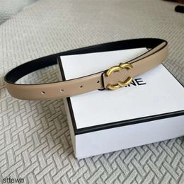 Créateur de mode femme ceinture de ceinture de mode ceinture de mode 2,5 cm de largeur 6 couleurs pas de boîte avec chemise de robe femme ceintures