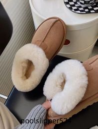Modeontwerper dames man Klassieke winterlaarzen zwarte enkel snowboots winter slipper tasman schoenen explosies tazz slippers maat 35-44