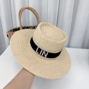 Diseñador de moda Bucket Hats Summer Colorido tejido tejido con sombreros de playa de bloqueo de color 26811 26810 26961