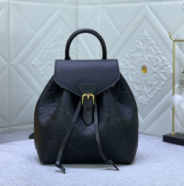 Diseñador de moda para mujer mochila de lujo mini mochila estilo bolsos letras de flores Montsouris BB bolso de mano damas mini elegantes bolsos de viaje monederos