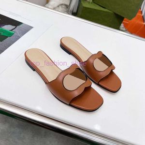 Modeontwerper dames slippers zomer luxe platte sandalen hoogwaardige schoenleer hotel comfortabel zachte drag casual strand flip-flop 35-44