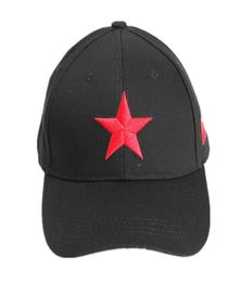 Modedesigner Caps Hohe Qualität Rot Fünfzackiger Stern Nationalflagge Gestickte Baseballmütze Herren und Damen Outdoor Casual PE6897019